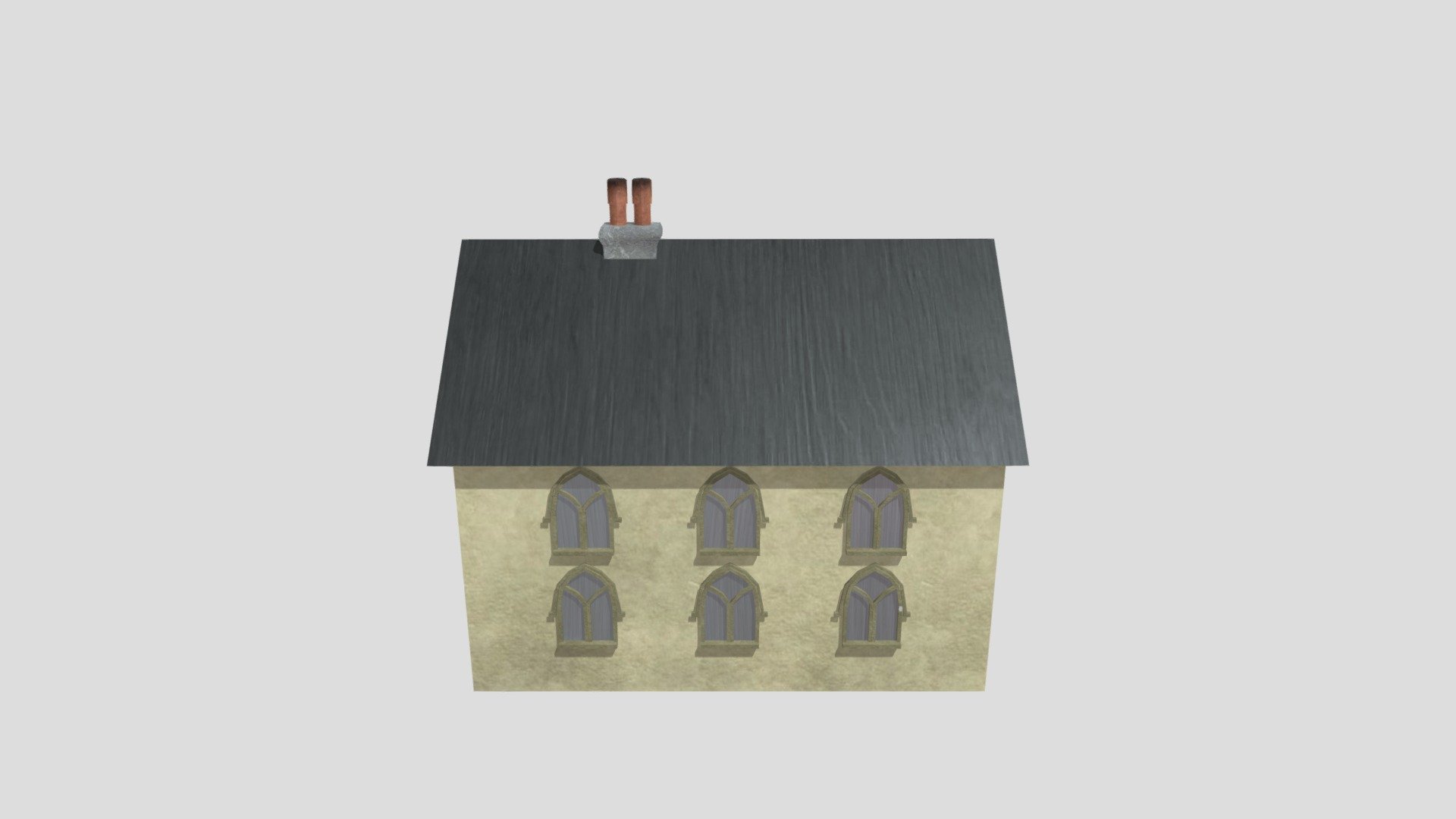 Neo-gothic themed house