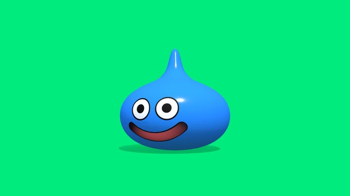 Dragon Quest Slime – Modelo 3D gratuito STL