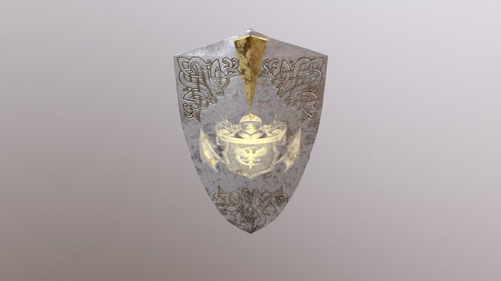 Shield UV2 3D Model