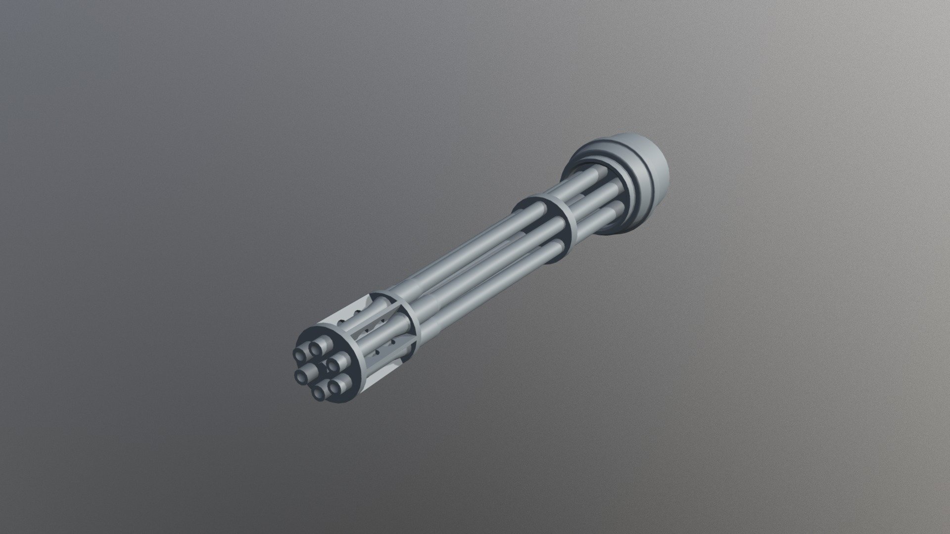 Gatling Barrel - 3D model by Ma510884 [d311649] - Sketchfab