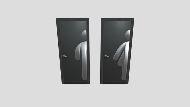 Bathroom Door