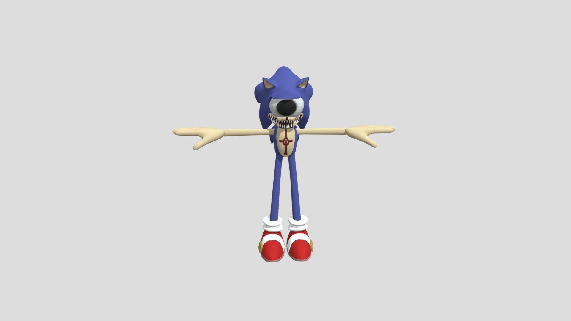 Sonic Eyx - Download Free 3D model by yusufenes5855 (@yusufenes5855)  [d3128e3]