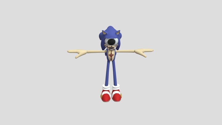 Sonic Eyx 3D Model
