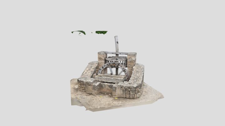 Water well with mechanism 3D Model