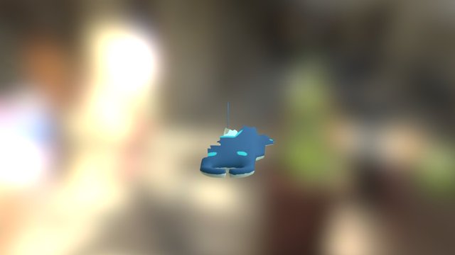 Manta Ray 3D Model