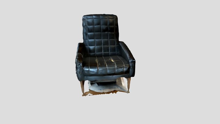 fauteuil 50´s 3D Model