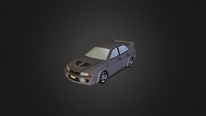 Evo Low Poly 3D Model