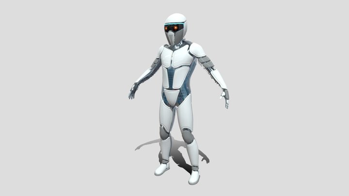 Robot - Futuristic 3D Model