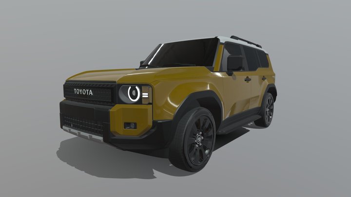 toyota prado 2025 3D Model