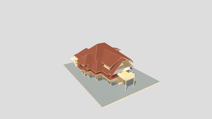 Historical Building 3D Model