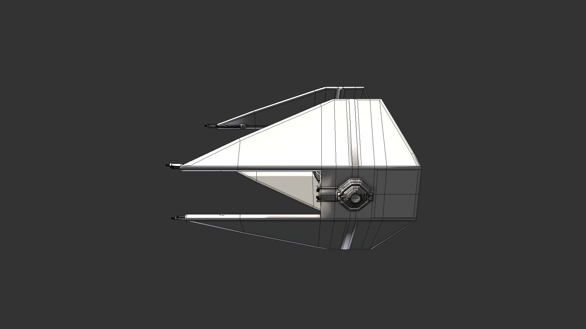 Star Wars - TIE Interceptor - 3D model by IronTrail [d315511] - Sketchfab