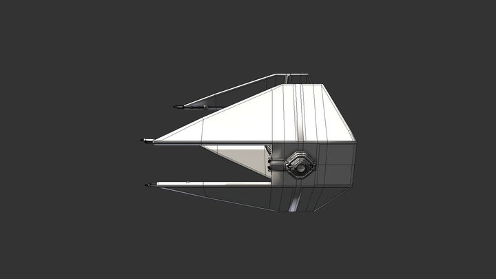 Star Wars - TIE Interceptor 3D Model