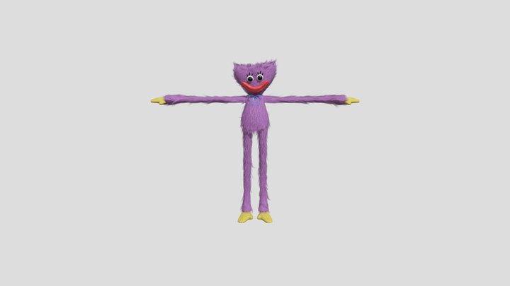 Poppy_ Playtime_ Chapter_2 Kissy_ Missy 3D Model