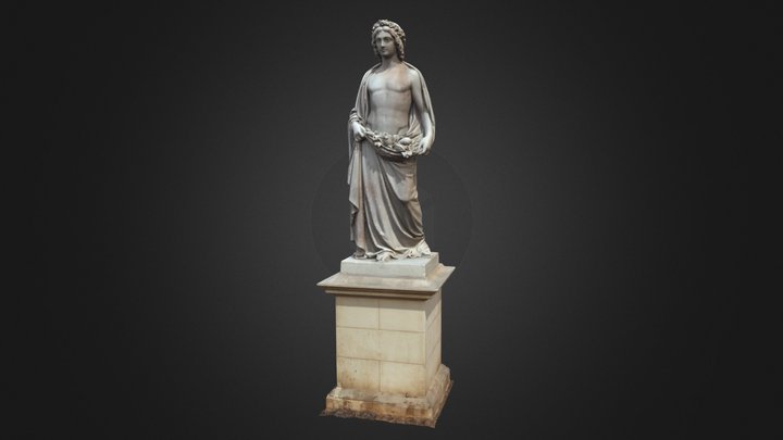 Escultura de Sagitario 3D Model