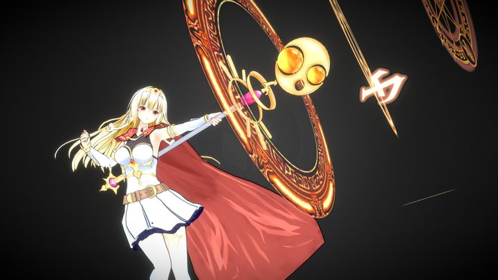 Original Character "Eris" 3D Model