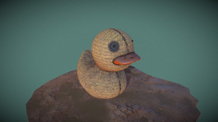 Rubber Duck Voodoo 3D Model