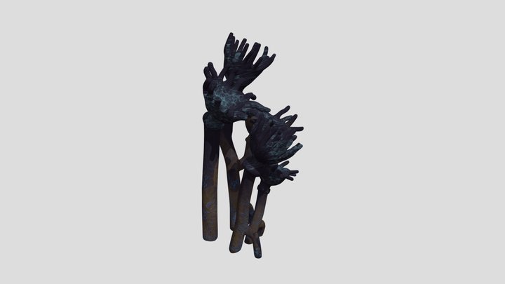 Coral 1 3D Model