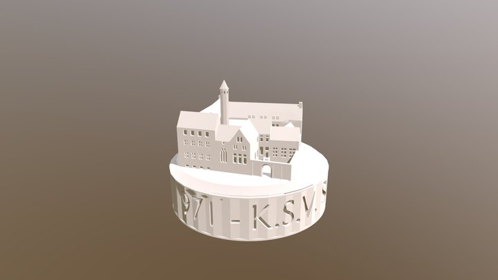 Virgiel Bestuur 1971 3D Model