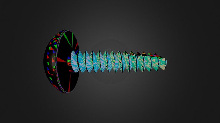 Screw 3D Model
