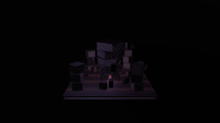 Cube World 3D Model