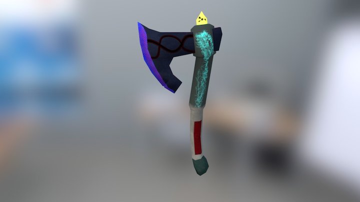 CGC Ax Texturing Exercise 3D Model