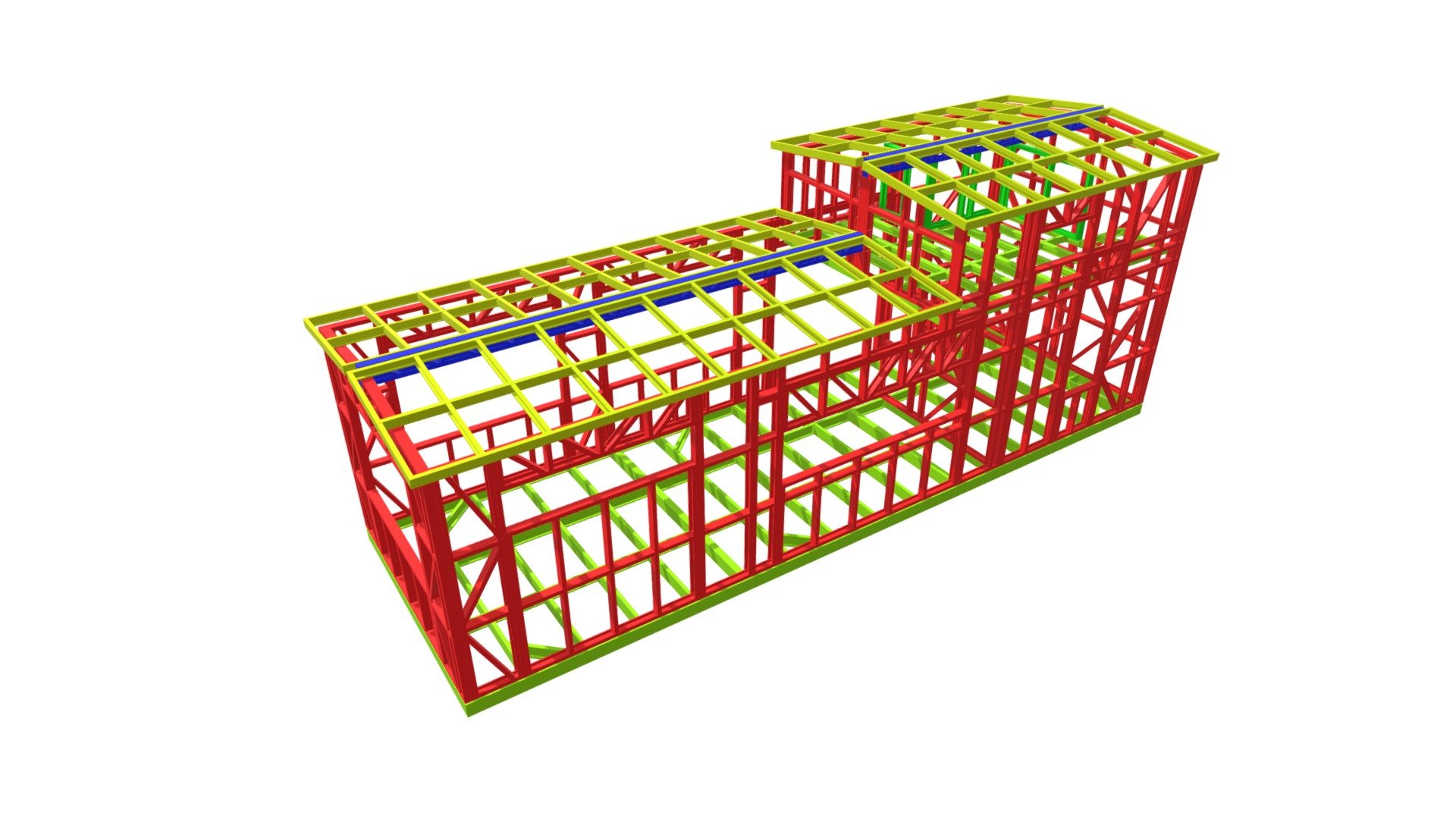 Modified Plan 37 Download Free 3D model by Steel Frames Direct & Go