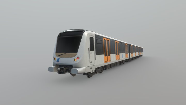 STIB Brussels Metro 3D Model