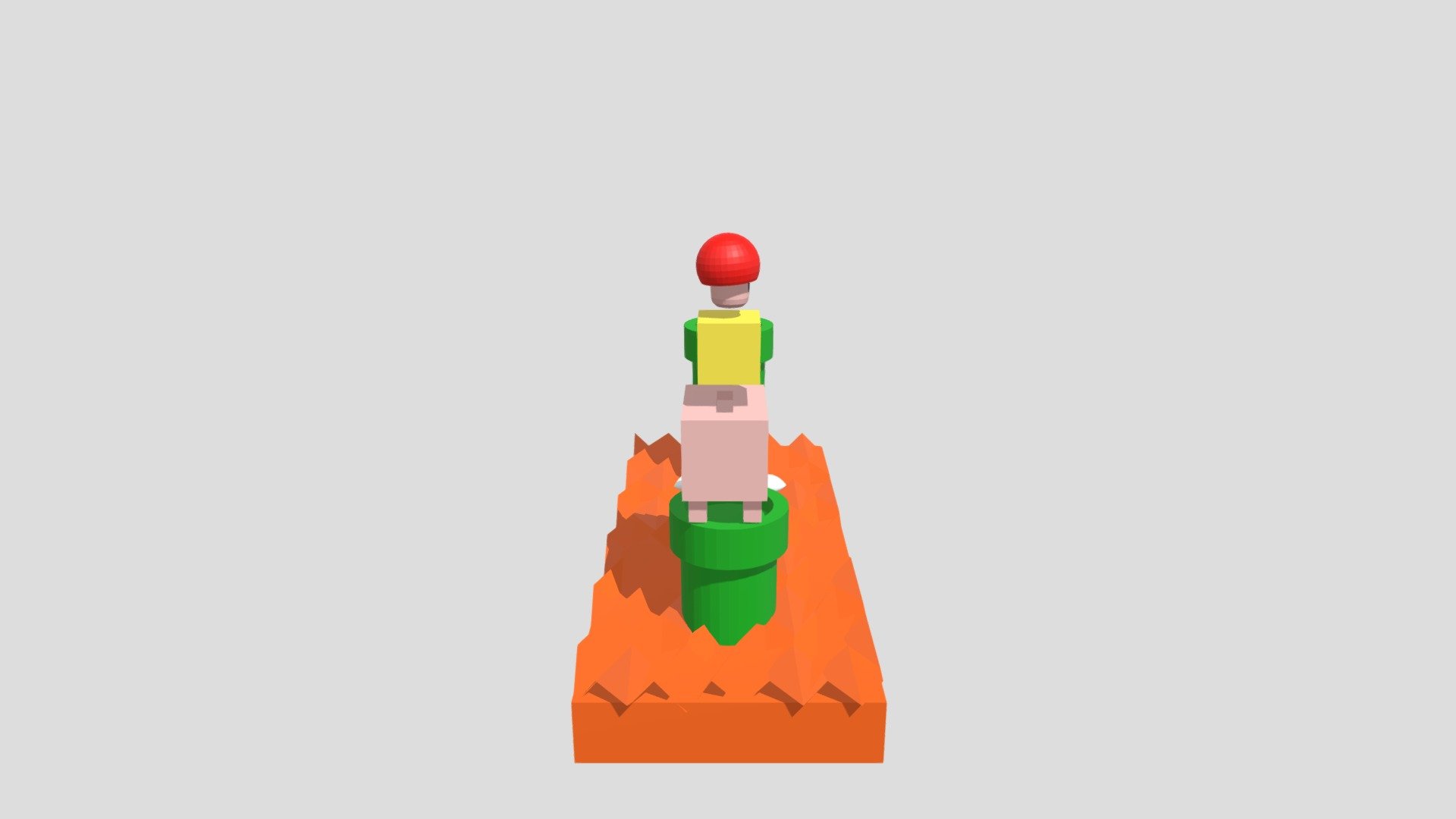 Diorama mario bros