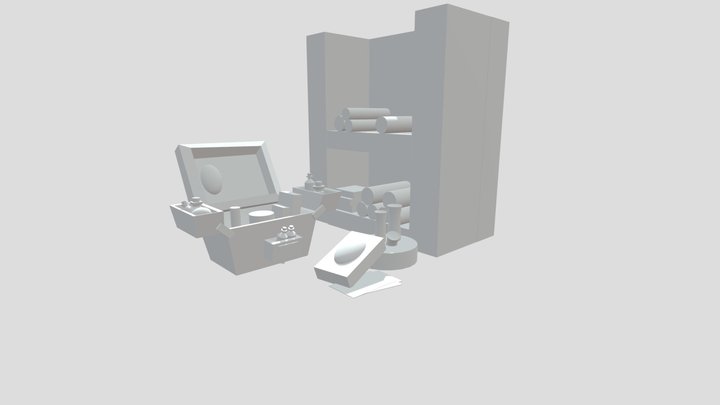 WitchBox_1_3 3D Model