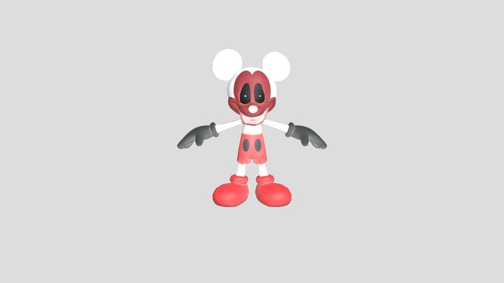 Red 3D Model