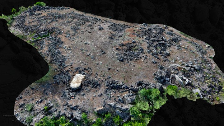 Kahōkūwelowelo Heiau, Site NP-1, Oahu 3D Model