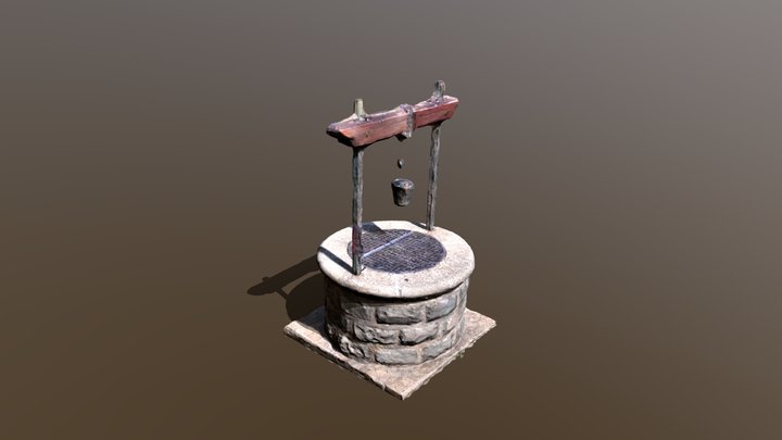 Pozo de los deseos, Ciudadela de Jaca 3D Model