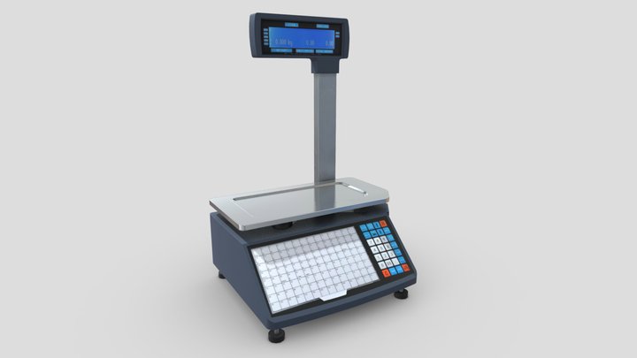 Weight Scale 3D Model