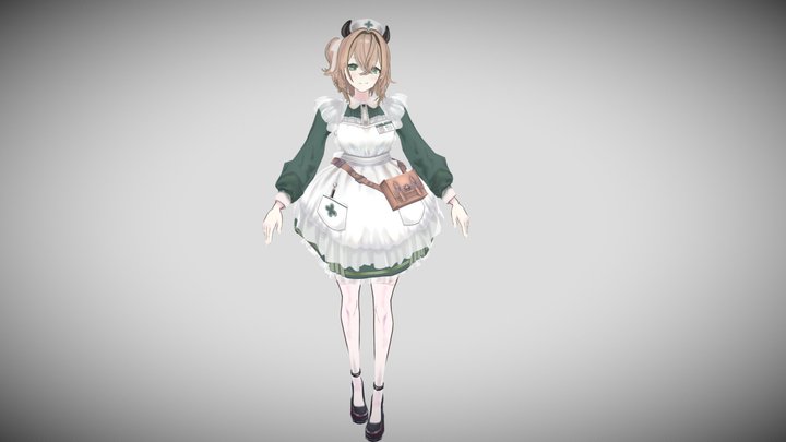 Nimi Nightmare - Fan Made VRChat Avatar 3D Model