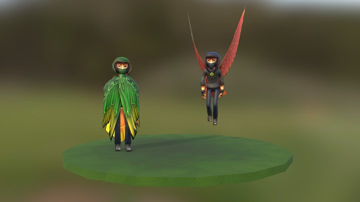 Sky Cloak 3D Model