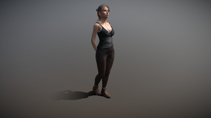 Girl 3D Model