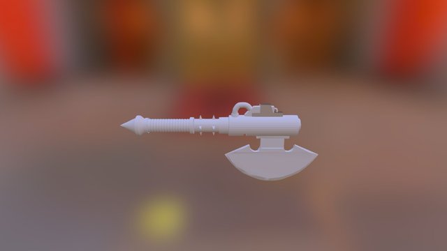 топор 3D Model