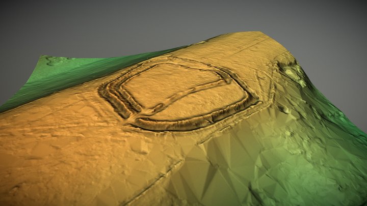 Park Hill Camp, Wiltshire (UK) – Free 3D Model STL