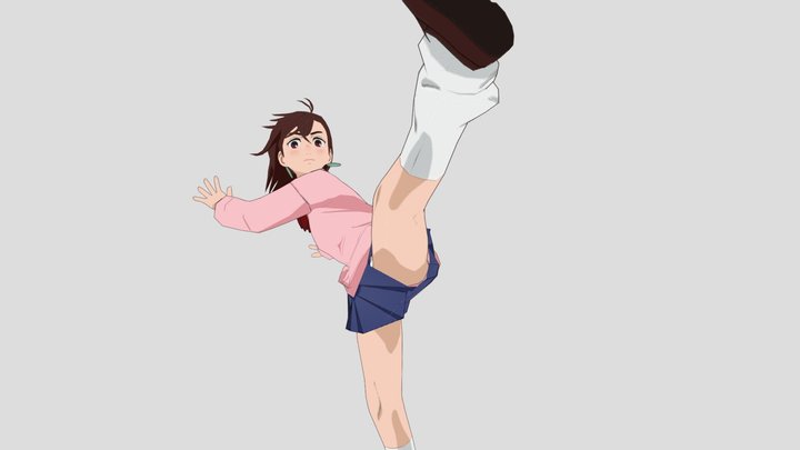 ダンダダン 綾瀬桃 / Momo Ayase - Dandadan 3D Model