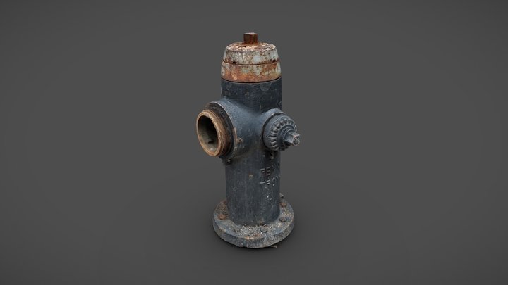 New York Fire Hydrant 3D Model
