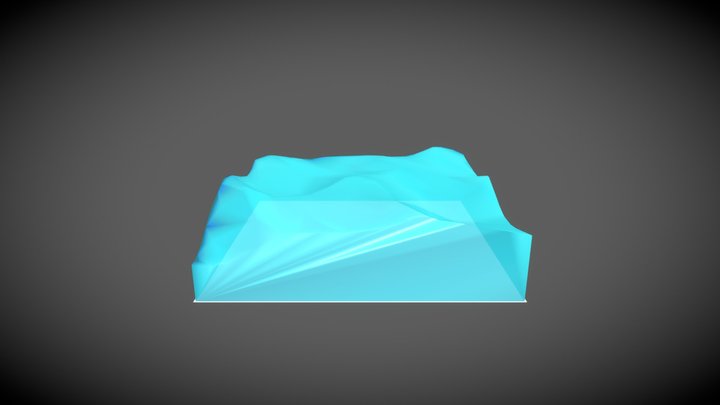 Wave Animation 3D Model