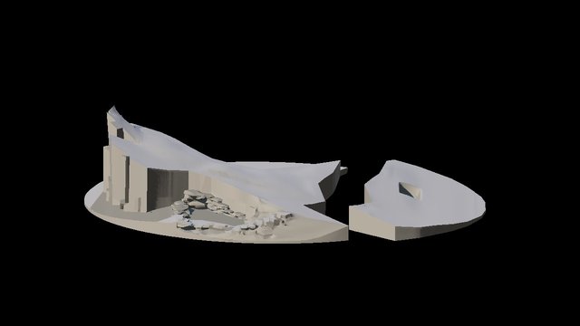 falaise Lucia 3D Model