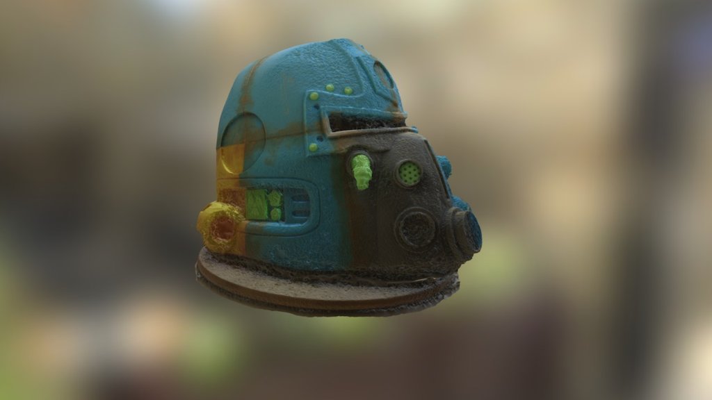 Fallout 4 Helmet Photogrammetry HP