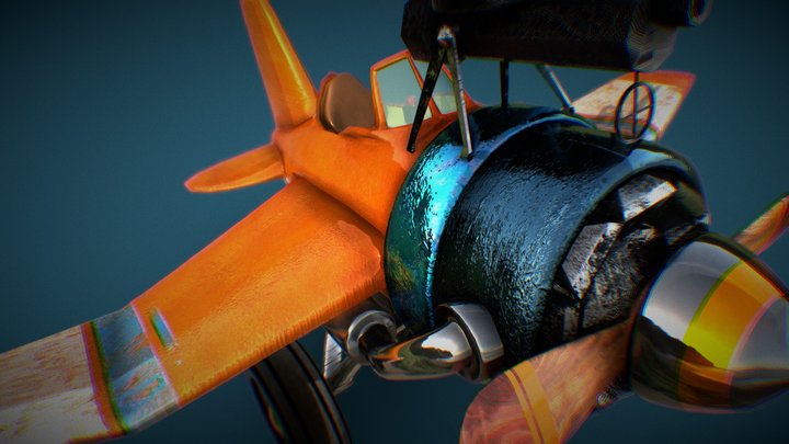 AVION-VERRY-LOW-FACE 3D Model