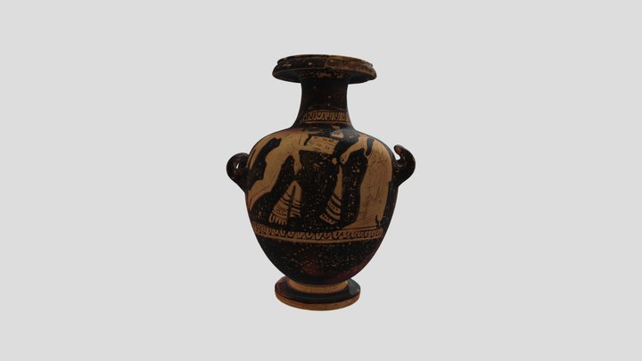 Ερυθρόμορφη υδρία 3D Model