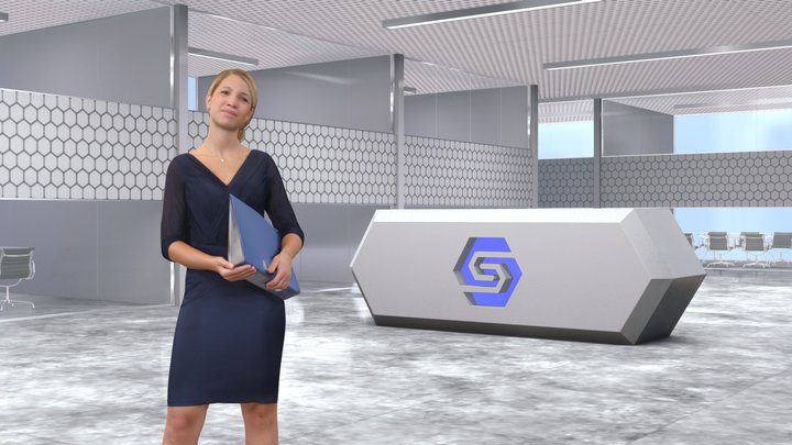 SENATI_WEB COUNTER 3D Model