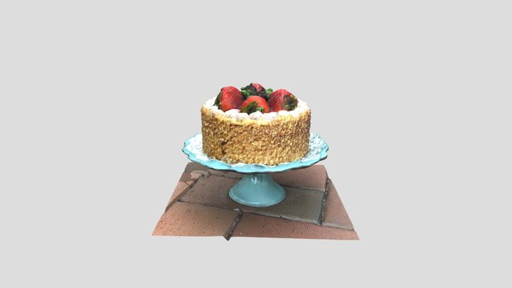 Backlot_Cake 3D Model