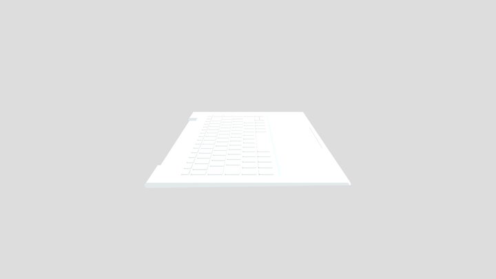 Laptop - Keyboard 3D Model