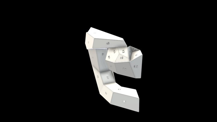 caveira 2 3D Model