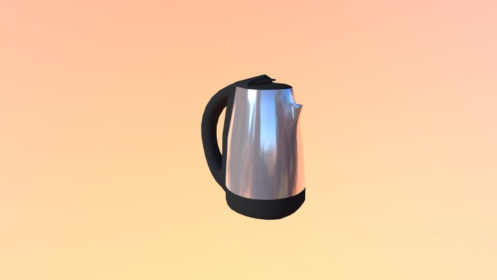 Electric Kettle 3D Model